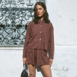 Camisa Amalfitana De Lino