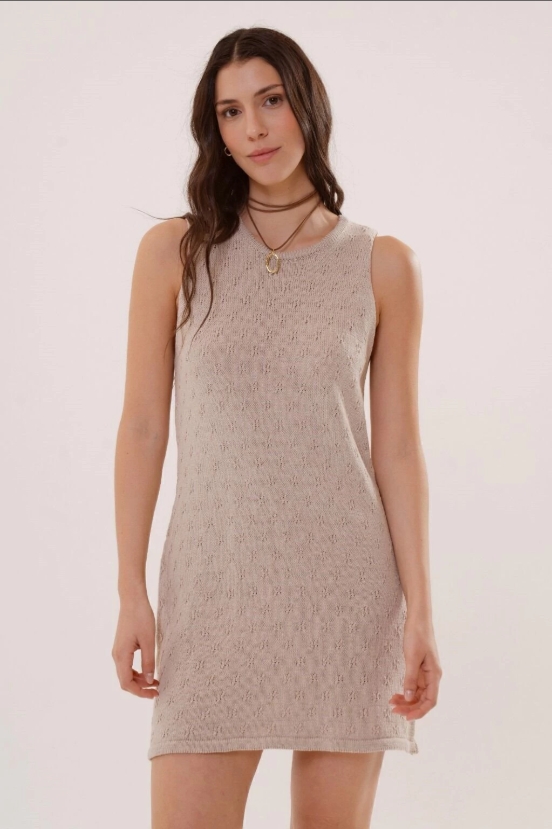 Vestido Arancio Tejido